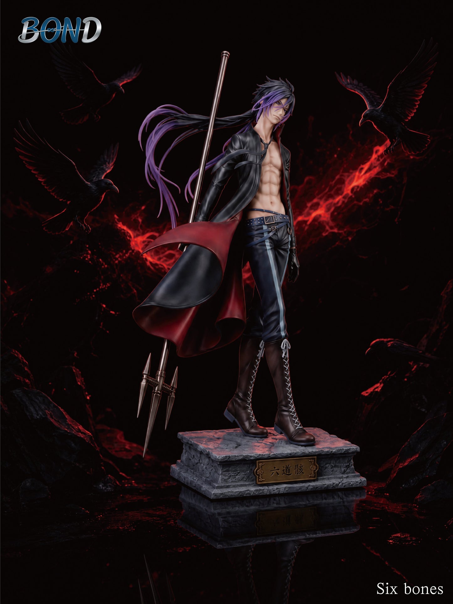 Estatuilla Katekyo Hitman Reborn | Mukuro Rokudo 1/6 GK Statue | BOND Studio | Tienda Anime | Tico Ofertas