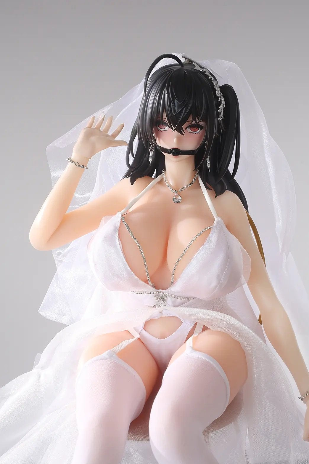 Estatuilla Azur Lane | Taihou White Wedding Dress Adult Collectible Figure | YuZhaiRenXing Studio | Tienda Anime | Tico Ofertas