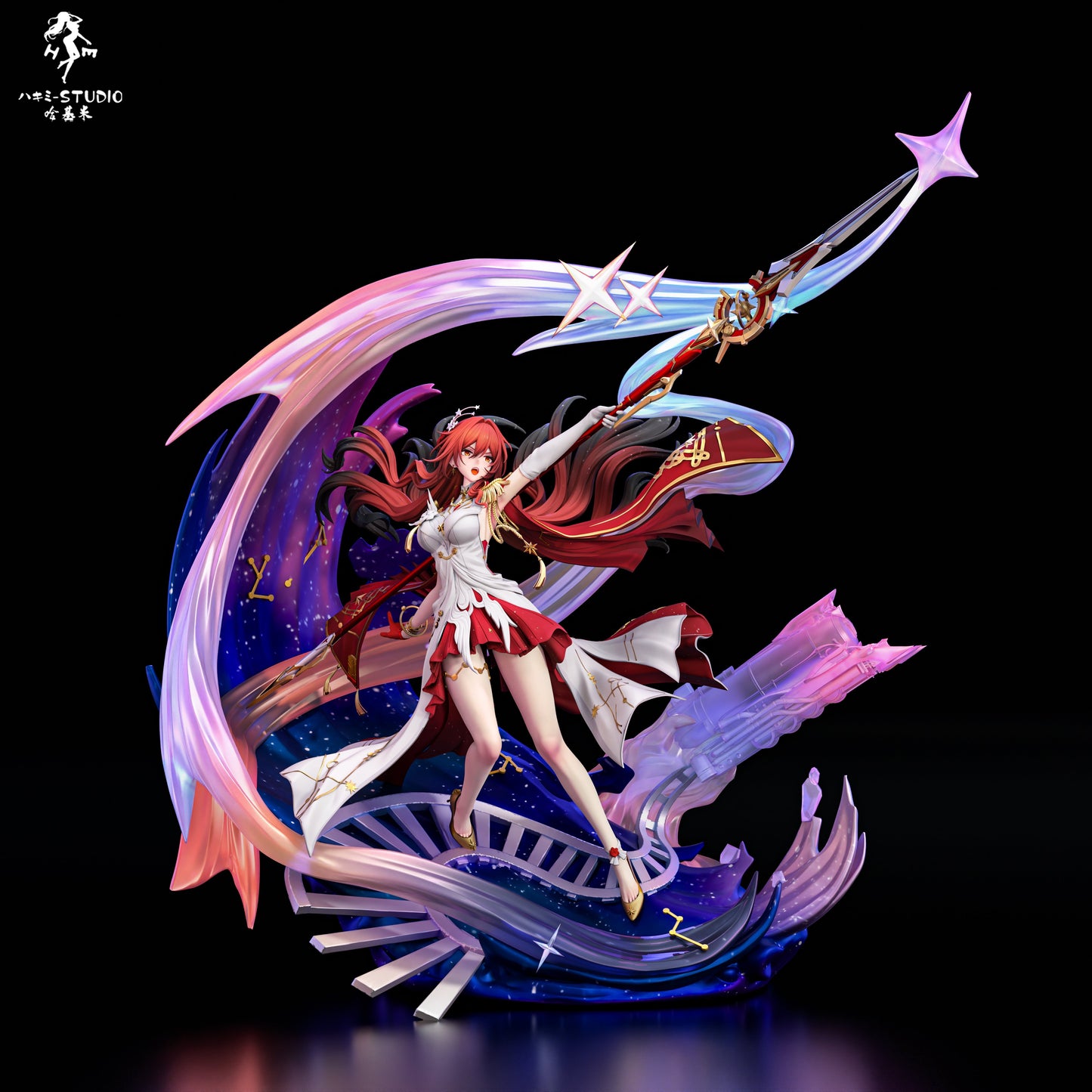 Estatuilla Honkai: Star Rail | Himeko 1/6 GK Statue LED | Hakimi Studio | Tienda Anime | Tico Ofertas