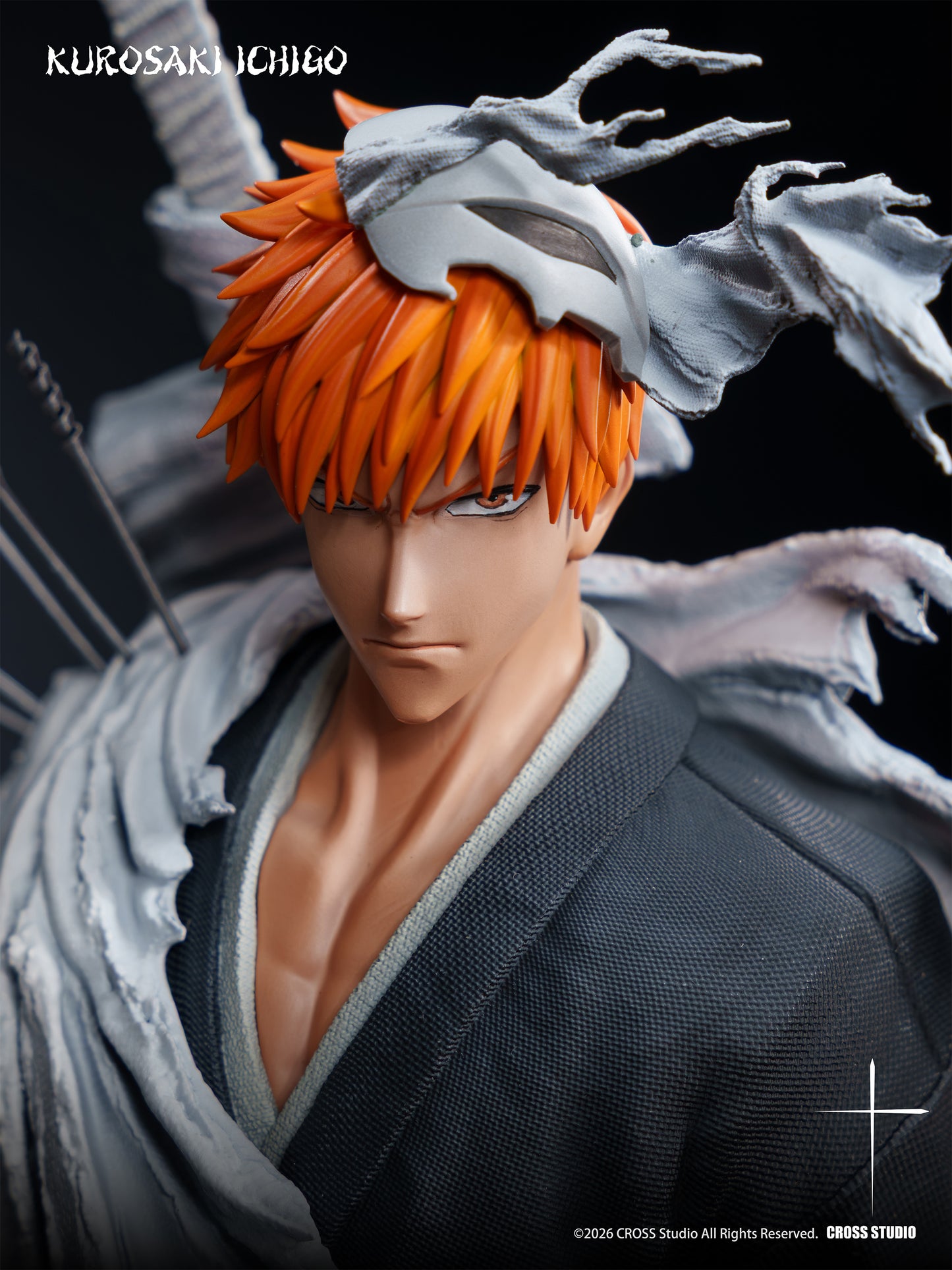 Estatuilla BLEACH | Ichigo Kurosaki – Máscara Hollow | Cross Studio | Tienda Anime | Tico Ofertas