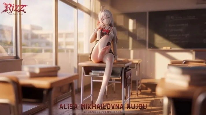 Estatuilla Alya Sometimes Hides Her Feelings in Russian | Alisa Mikhailovna Kujou | Rizz Studio | Tienda Anime | Tico Ofertas
