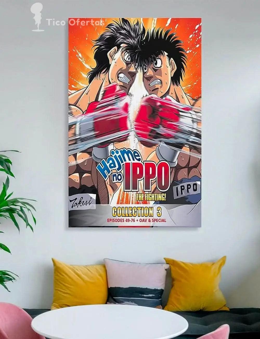 Gray Hajime No Ippo Fighting Boxing Man Poster