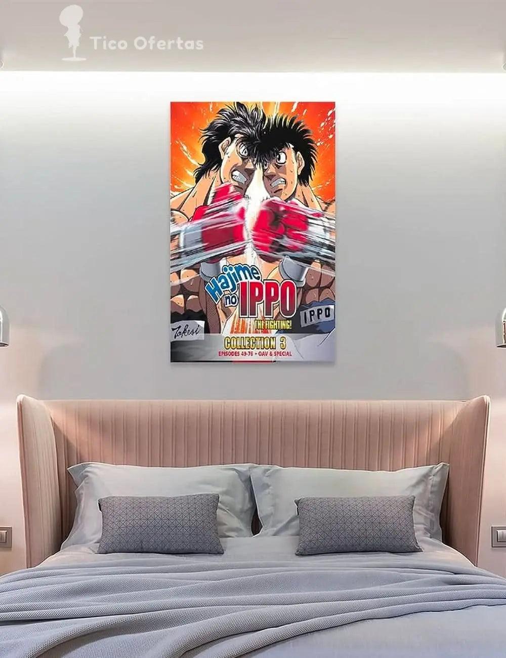 Gray Hajime No Ippo Fighting Boxing Man Poster