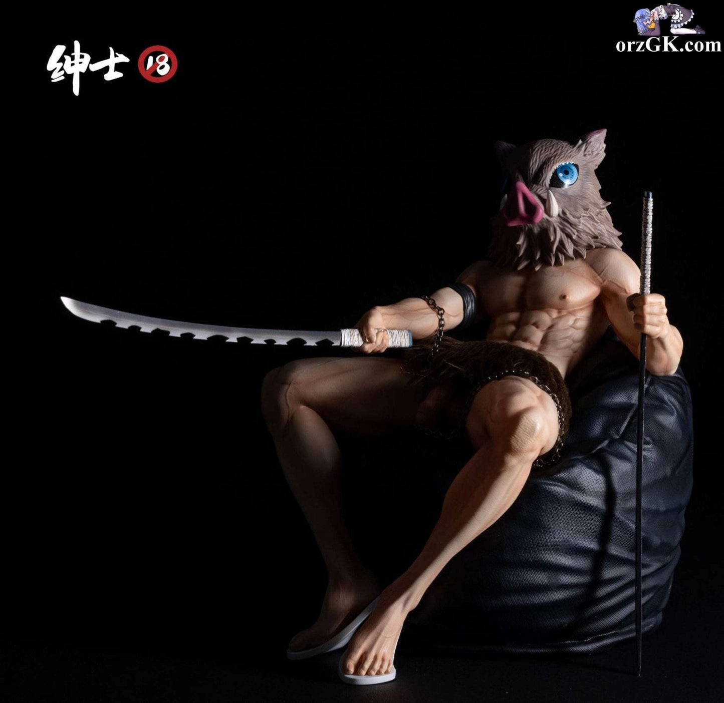 Black Figura Demon Slayer: Hashibira Inosuke (1/6 Scale GK Statue) Gentleman 18 Studio | Figura de colección Anime Costa Rica TODO EN ANIME  | Tico ofertas
