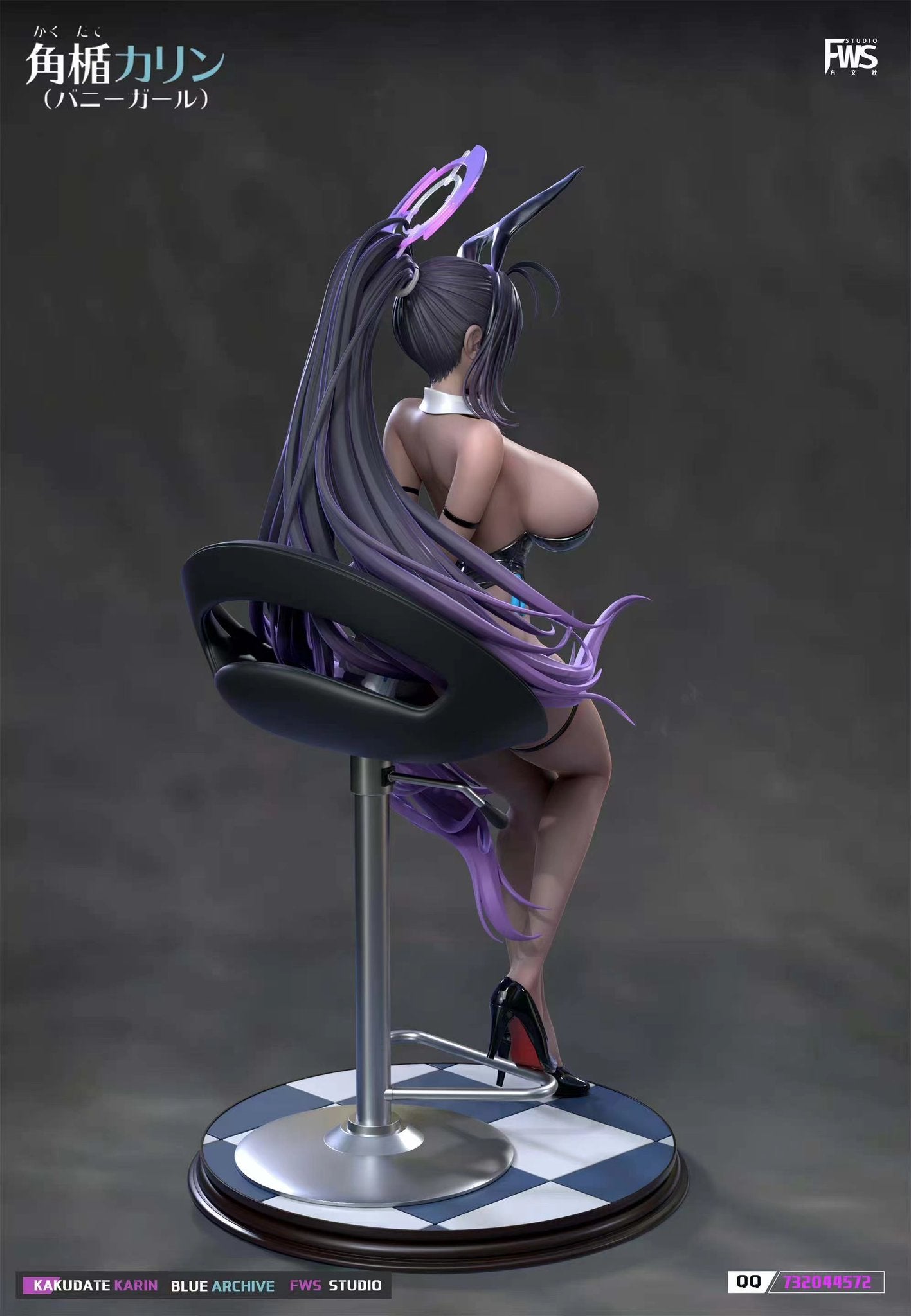 Dark Slate Gray Estatuilla Blue Archive | Kakudate Karin – Bunny Girl Ver. | Tienda Anime | Tico Ofertas