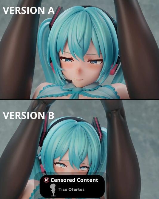 Dark Slate Gray Estatuilla Project Sekai | Hatsune Miku | Spider Studio | Broken Ver. | Tico Ofertas