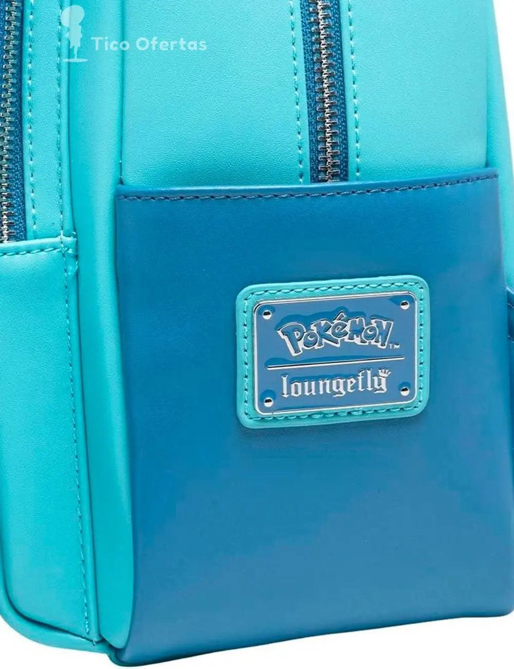 Light Sea Green Mochila Loungefly de Vaporeon de Pokémon | ¡Ofertas de Cosplay en Costa Rica!