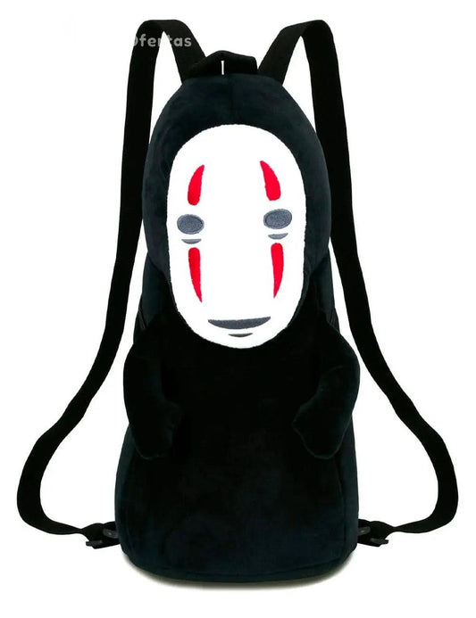 Black Mochila de Anime Roffatide con No Face de "Spirited Away" | Ofertas en Costa Rica