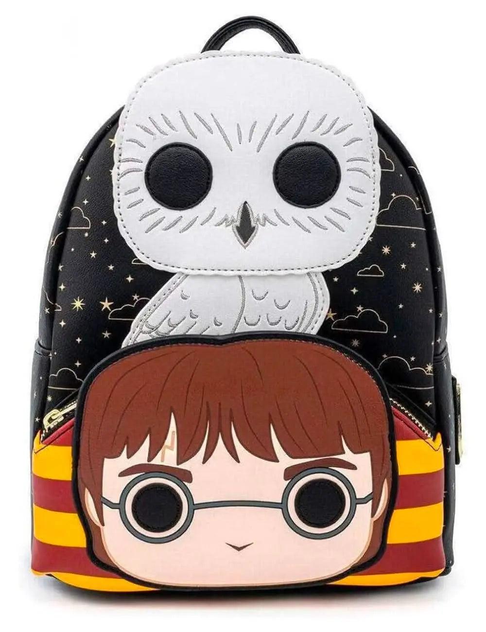 Black Mochila de Cosplay de Harry Potter con Hedwig | ¡Compra en Costa Rica!