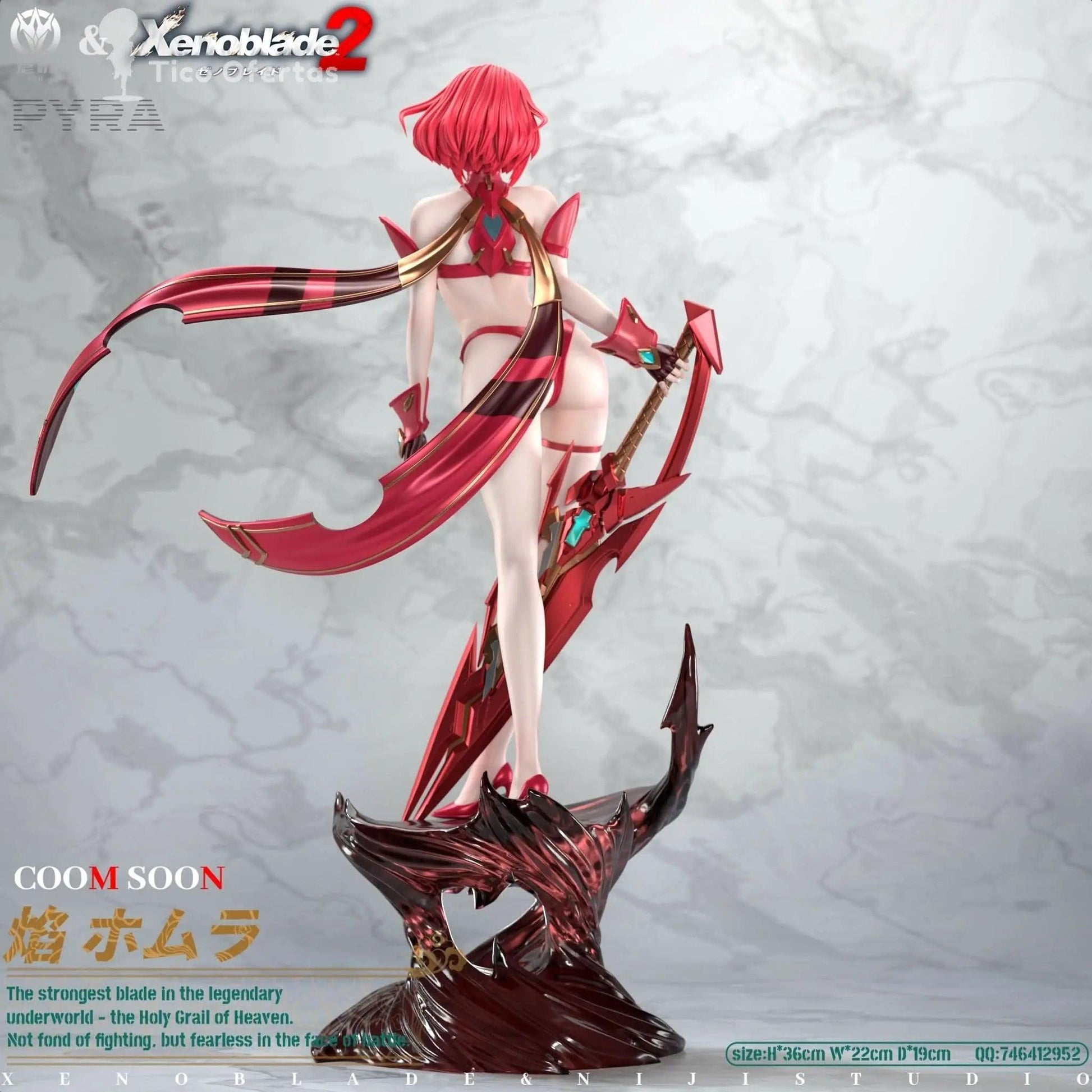 Gray Figura - Xenoblade Chronicles 2 Pyra tienda anime tico ofertas