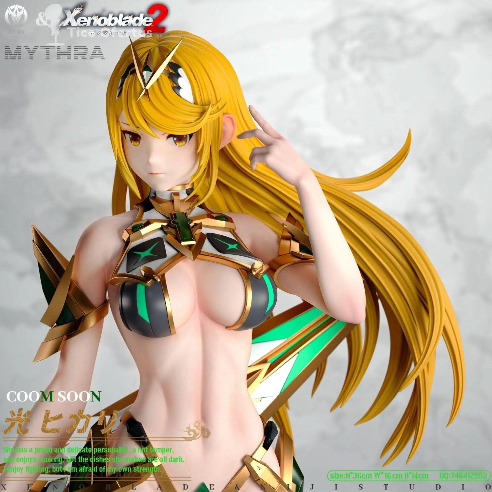 Light Gray Figura - Xenoblade Mythra TIENDA Anime Costa Rica