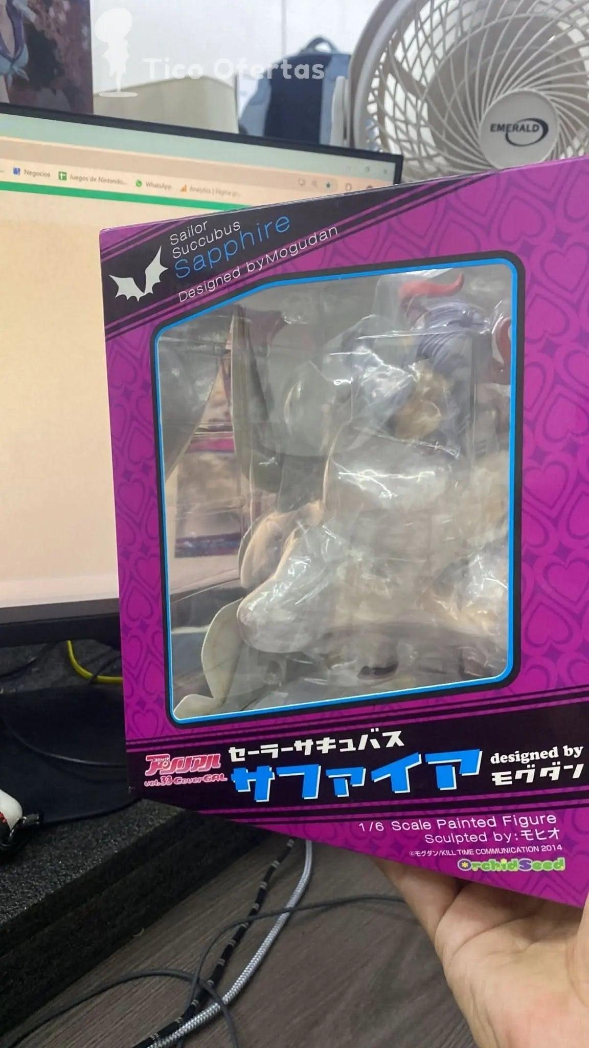 Dark Gray Orchid Seed 1/6 Comic Unreal VOL.33 - Figura Sailor Succubus Zaphire | ¡Colección de Anime de Alta Calidad!