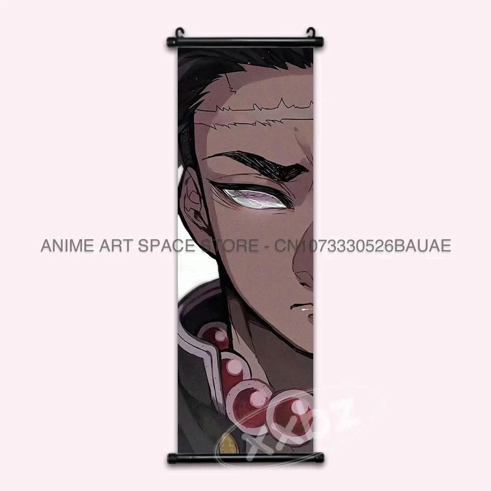 Lavender Blush Póster Anime Demon Slayer - Kochou Shinobu en Lienzo Colgante Kawaii | Tienda Anime Costa Rica - Tico Ofertas