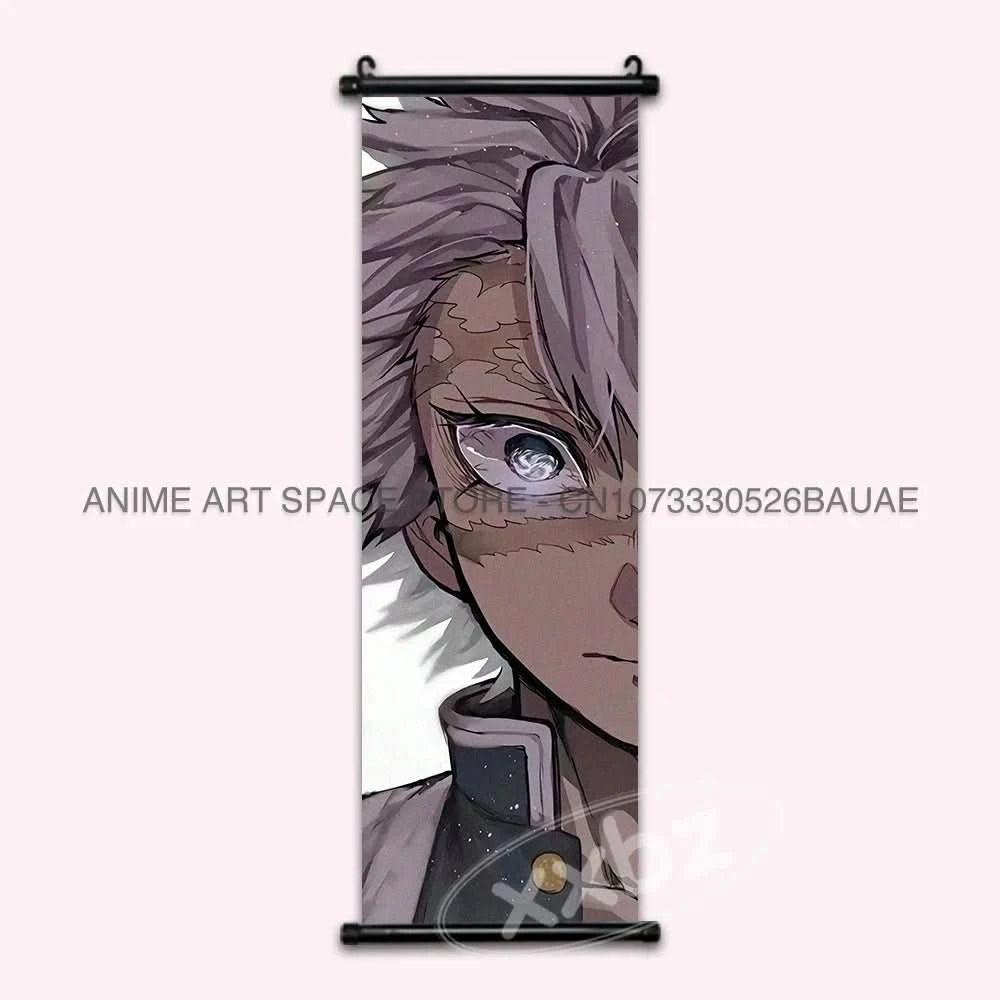 Lavender Blush Póster Anime Demon Slayer - Kochou Shinobu en Lienzo Colgante Kawaii | Tienda Anime Costa Rica - Tico Ofertas