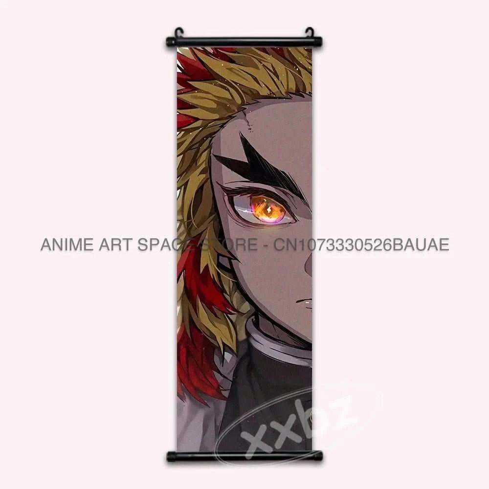 Lavender Blush Póster Anime Demon Slayer - Kochou Shinobu en Lienzo Colgante Kawaii | Tienda Anime Costa Rica - Tico Ofertas