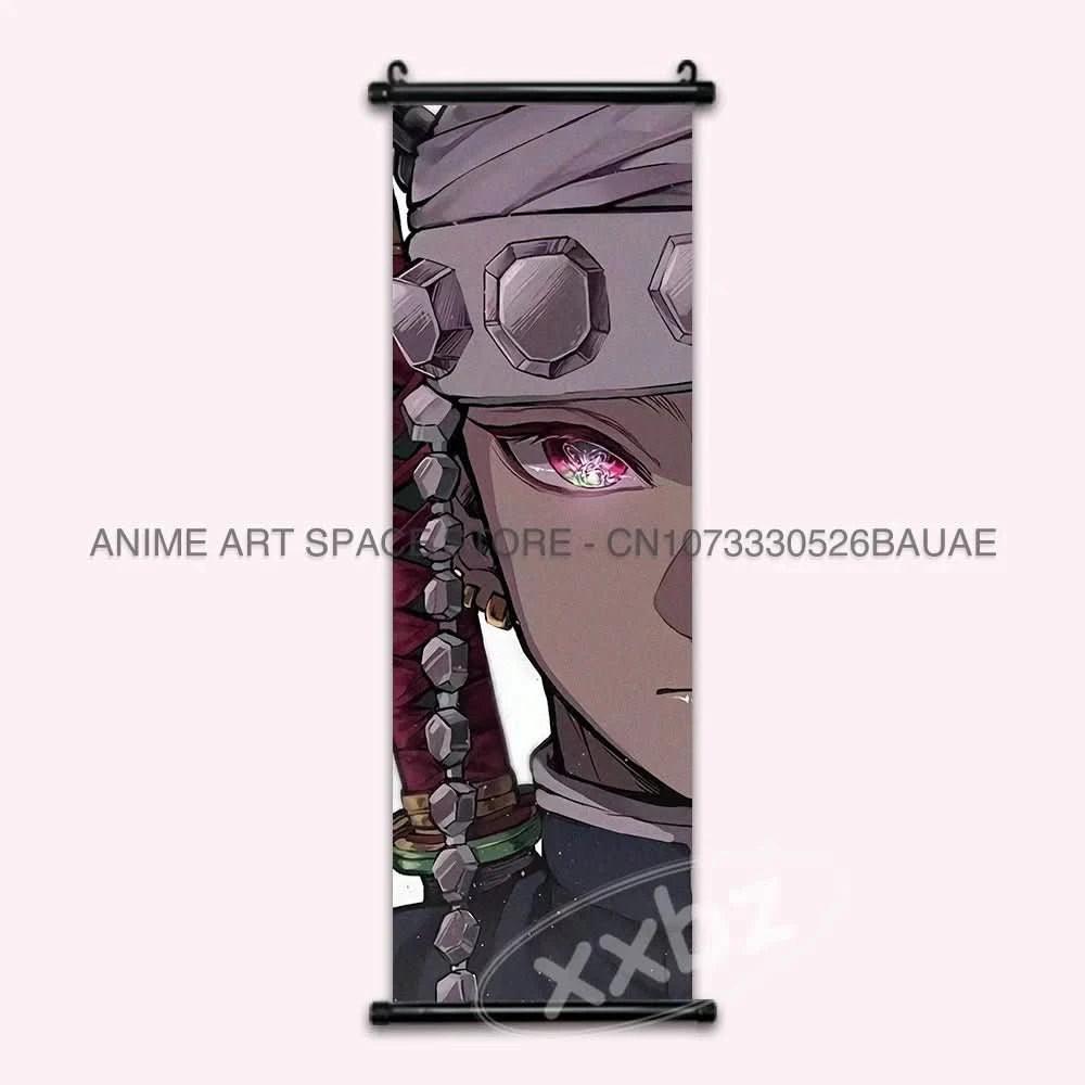 Lavender Blush Póster Anime Demon Slayer - Kochou Shinobu en Lienzo Colgante Kawaii | Tienda Anime Costa Rica - Tico Ofertas