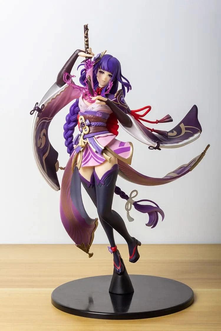 Light Gray Figura Anime 31CM Genshin Impact - Beelzebul Raiden Shogun GK PVC | Tienda Anime Costa Rica - Tico Ofertas