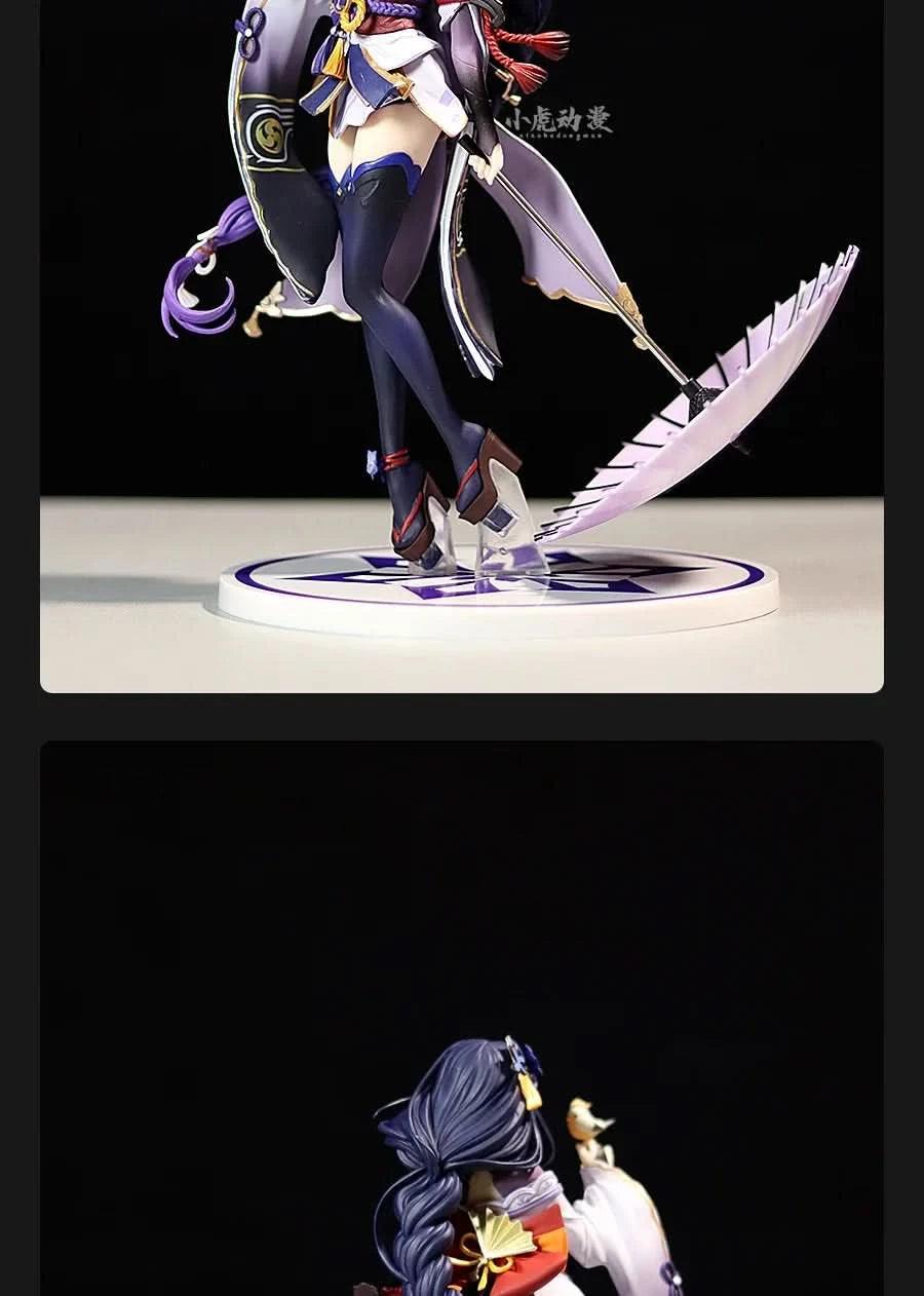 Light Gray Figura Anime 31CM Genshin Impact - Beelzebul Raiden Shogun GK PVC | Tienda Anime Costa Rica - Tico Ofertas