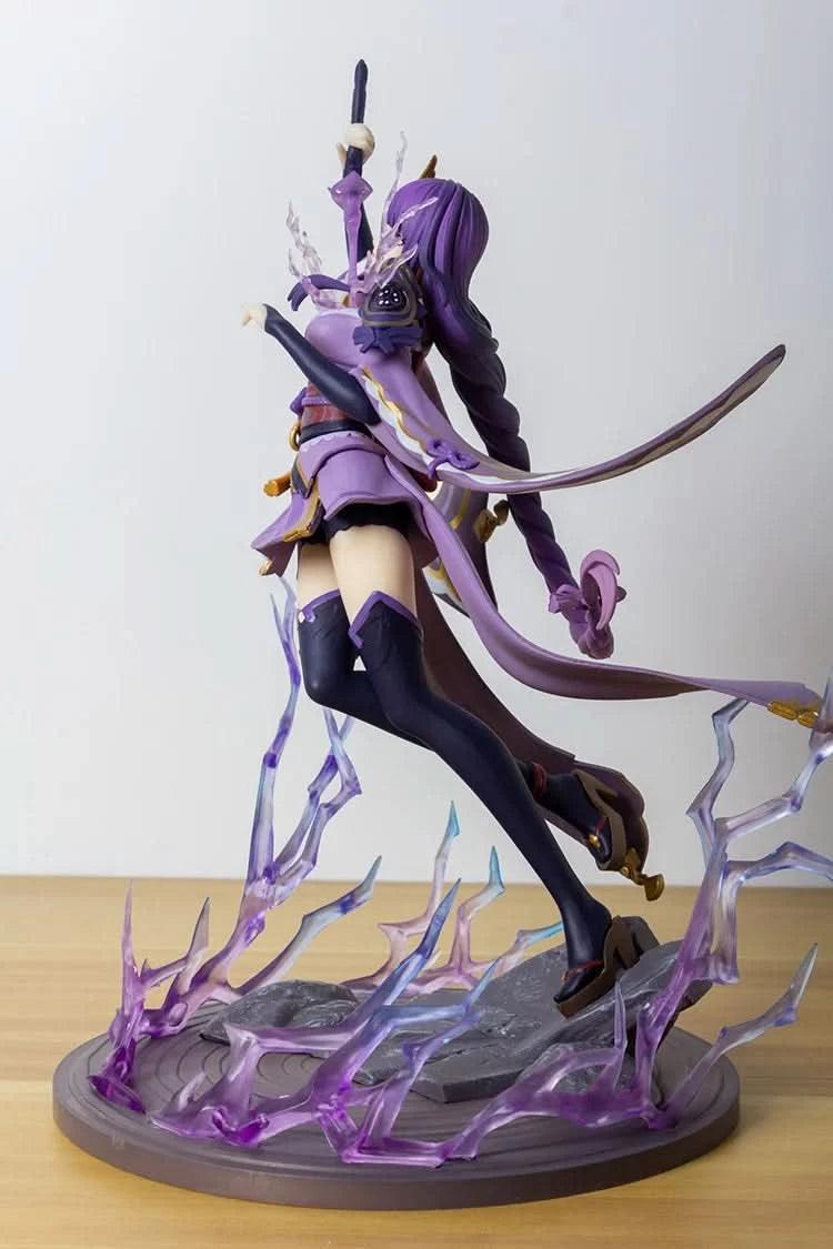 Light Gray Figura Anime 31CM Genshin Impact - Beelzebul Raiden Shogun GK PVC | Tienda Anime Costa Rica - Tico Ofertas