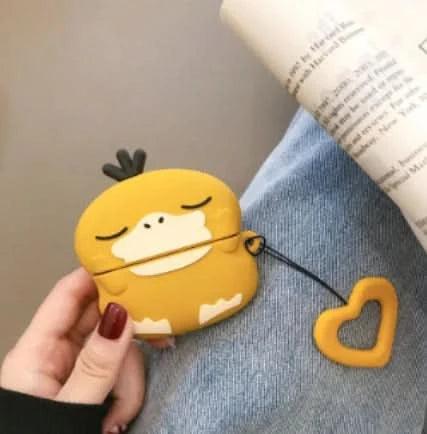 Rosy Brown Funda Protectora Pokémon para AirPods 1, 2, 3 y Pro - Pikachu | Figuras Anime Costa Rica, Estuche de Auriculares Inalámbricos, Colección y Regalo