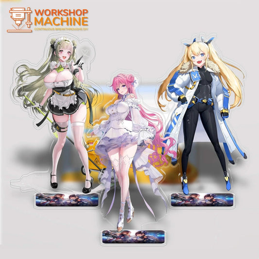 Light Gray Figura Anime Sexy - Custom Cute Girl Acrylic Statue Model | Goddess of Victory Nikke | Tienda Anime Costa Rica - Tico Ofertas