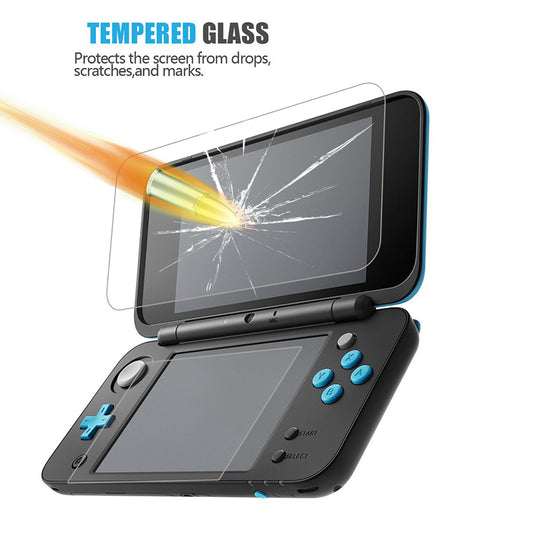 Dim Gray Protector de Pantalla de Vidrio Templado 9H | Nintendo New 2DS XL LL | tienda Tico Ofertas