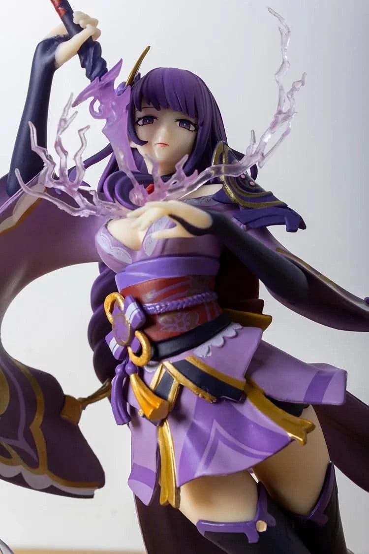 Light Gray Figura Anime 31CM Genshin Impact - Beelzebul Raiden Shogun GK PVC | Tienda Anime Costa Rica - Tico Ofertas