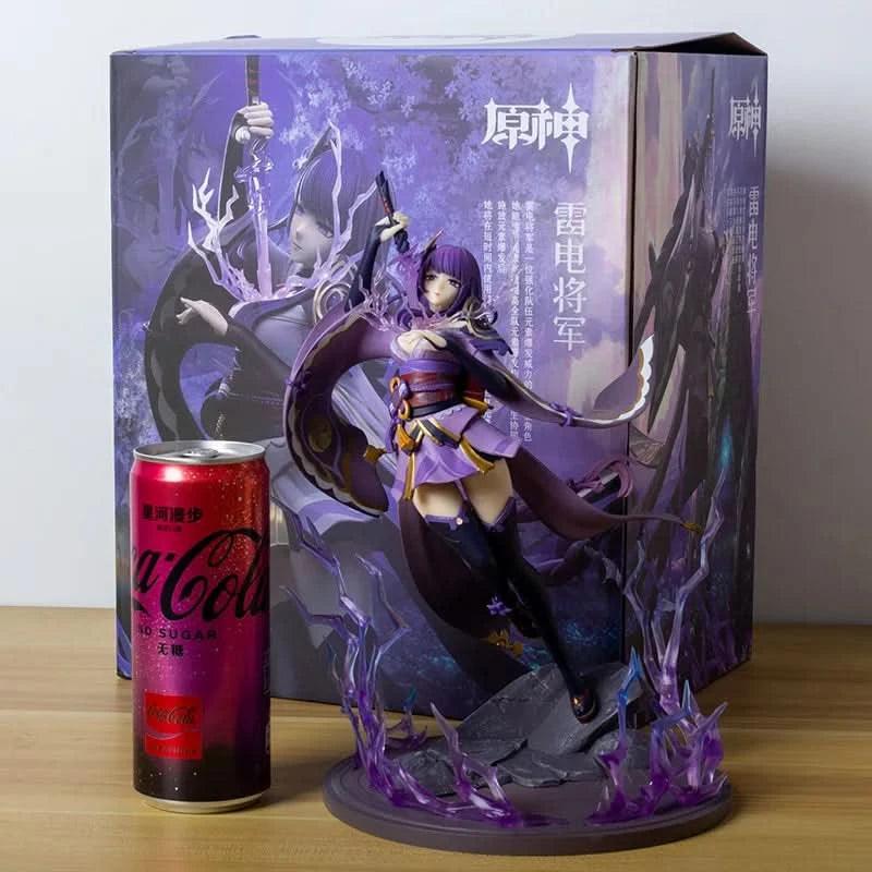 Dark Slate Gray Figura Anime 31CM Genshin Impact - Beelzebul Raiden Shogun GK PVC | Tienda Anime Costa Rica - Tico Ofertas