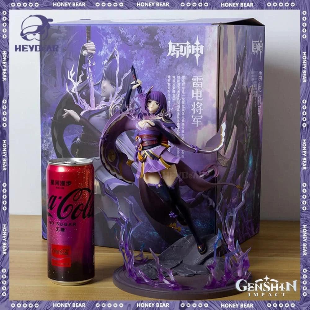 Dark Slate Gray Figura Anime 31CM Genshin Impact - Beelzebul Raiden Shogun GK PVC | Tienda Anime Costa Rica - Tico Ofertas
