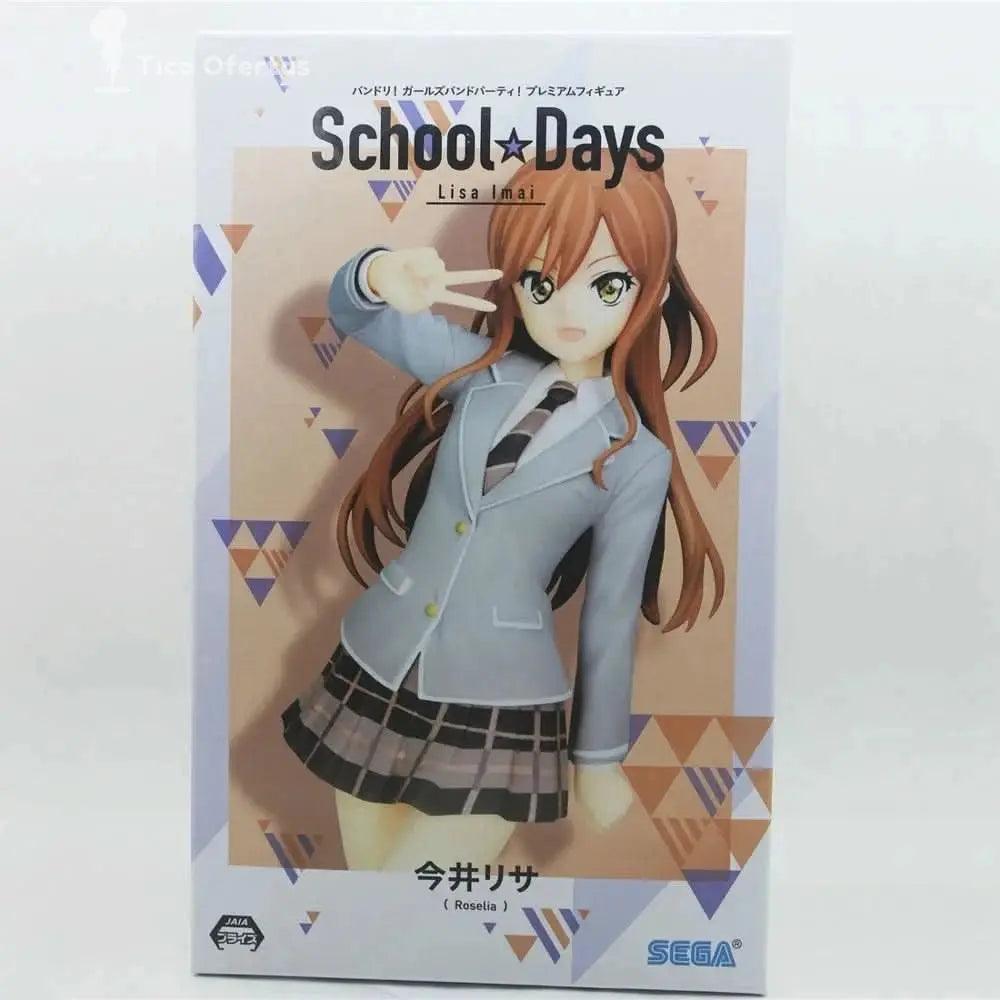 Light Gray SEGA Maruyama Aya 16cm - Figura de Acción Anime BanG Dream PVC | Figuras Anime Costa Rica, Coleccionable y Regalo en Caja