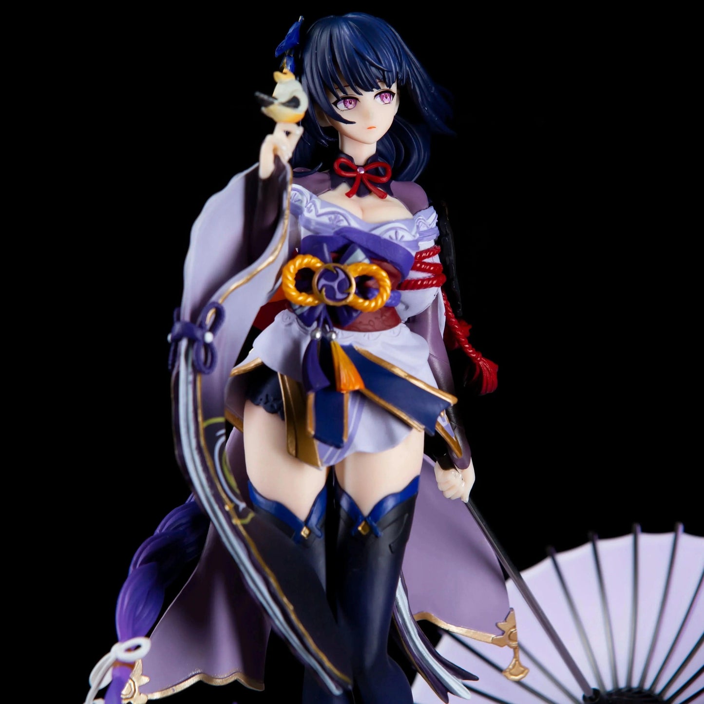 Dark Gray Figura Anime 31CM Genshin Impact - Beelzebul Raiden Shogun GK PVC | Tienda Anime Costa Rica - Tico Ofertas