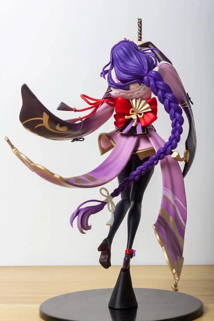 Light Gray Figura Anime 31CM Genshin Impact - Beelzebul Raiden Shogun GK PVC | Tienda Anime Costa Rica - Tico Ofertas