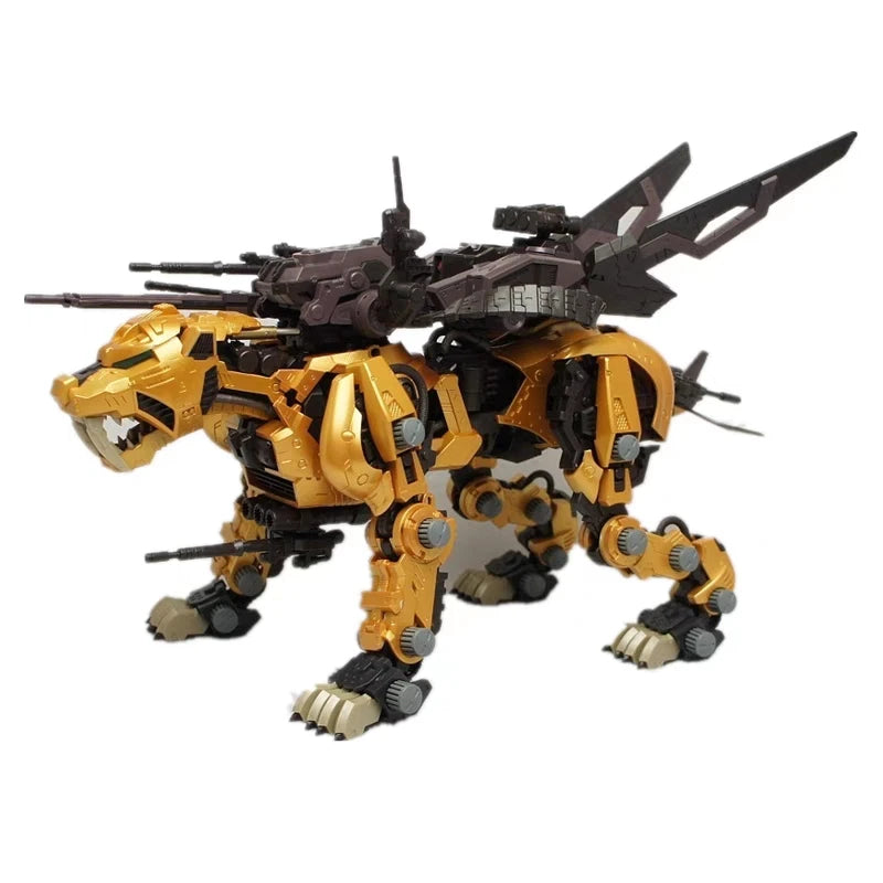 Dark Slate Gray Figura Zoids | Saber Tiger Gold Ver. Limited Edition 1/72 | Tico Ofertas Costa Rica