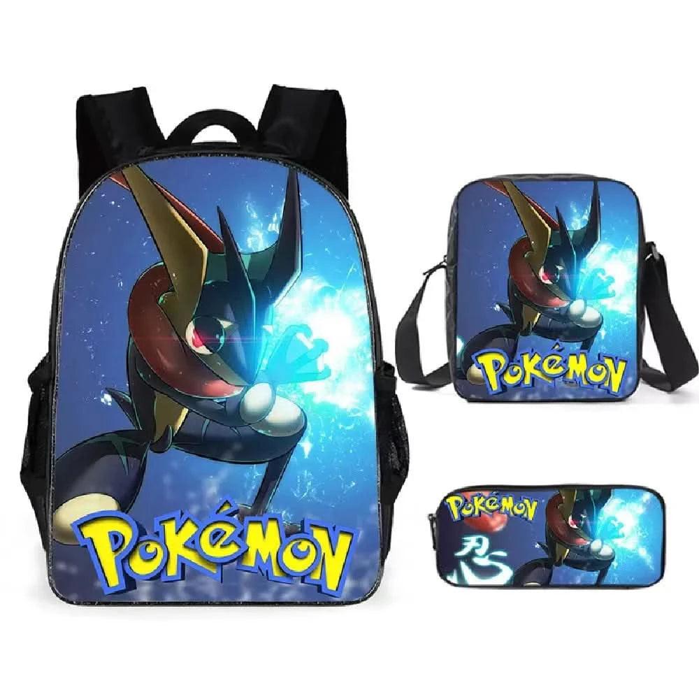 Mochila Escolar Pokémon para Niños - Pikachu Kawaii | Figuras Anime Costa Rica, Bolsa de Almacenamiento Grande para Viaje y Estudiantes, Juguete y Mochila para Niños - Tico Ofertas