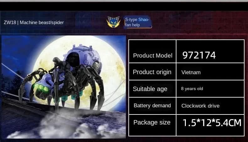 Light Gray Zoids Wild Mechanical Animal Long Tooth Lion Gill Dragon Dinosaur - Modelo de Ensamblaje | Tico Ofertas Costa Rica