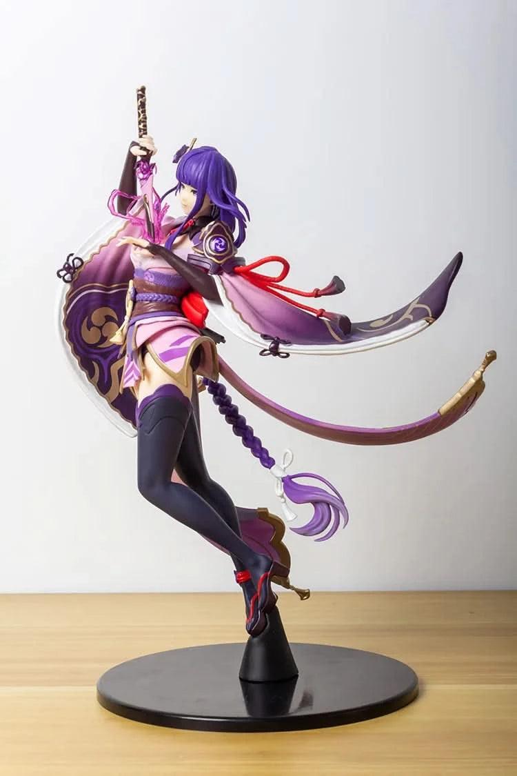 Light Gray Figura Anime 31CM Genshin Impact - Beelzebul Raiden Shogun GK PVC | Tienda Anime Costa Rica - Tico Ofertas