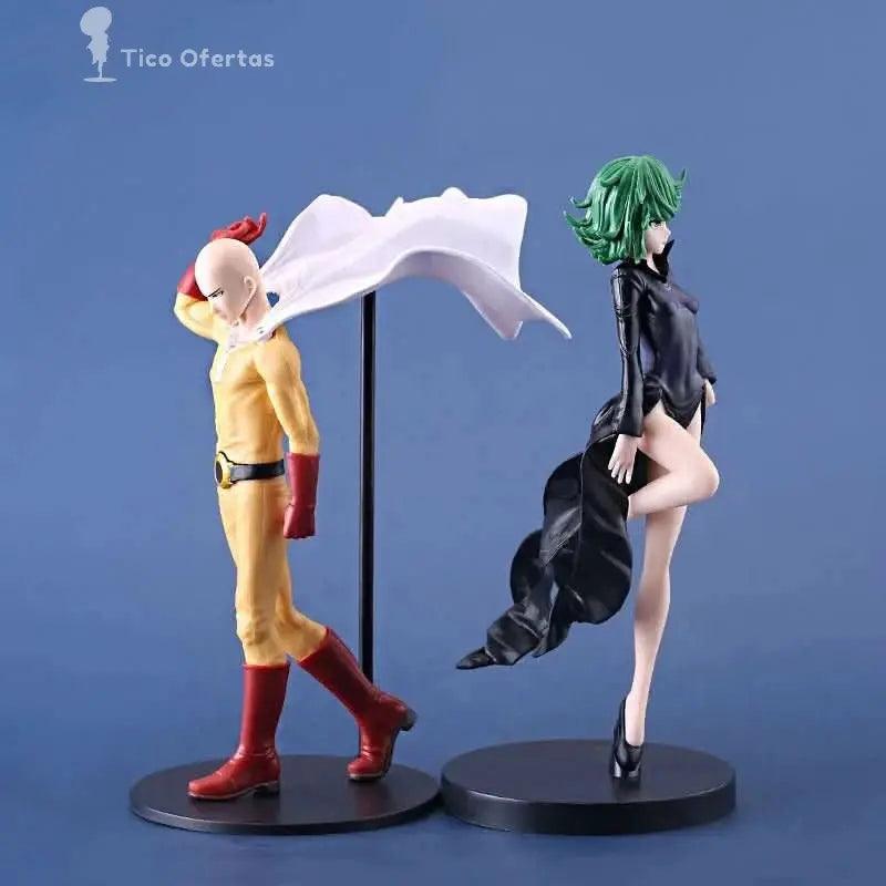 Slate Gray Set de 2 Figuras Anime One Punch Man - Saitama y Genos (20CM, PVC) Tienda anime costa rica