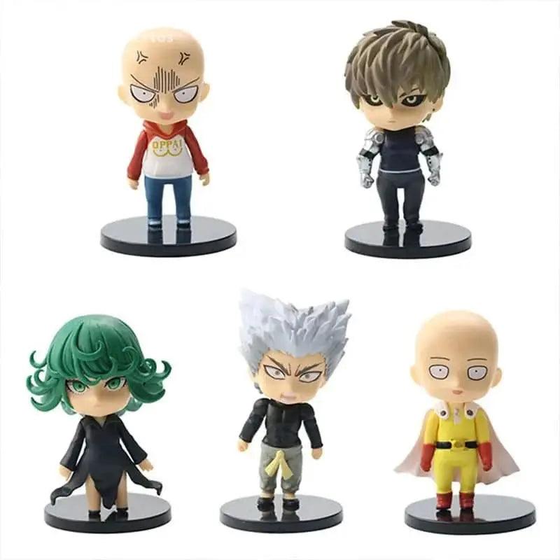 Light Gray Set de 2 Figuras Anime One Punch Man - Saitama y Genos (20CM, PVC) Tienda anime costa rica