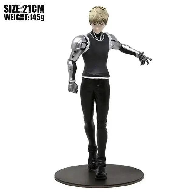 Dark Slate Gray Set de 2 Figuras Anime One Punch Man - Saitama y Genos (20CM, PVC) Tienda anime costa rica