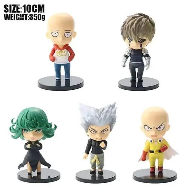 Light Gray Set de 2 Figuras Anime One Punch Man - Saitama y Genos (20CM, PVC) Tienda anime costa rica