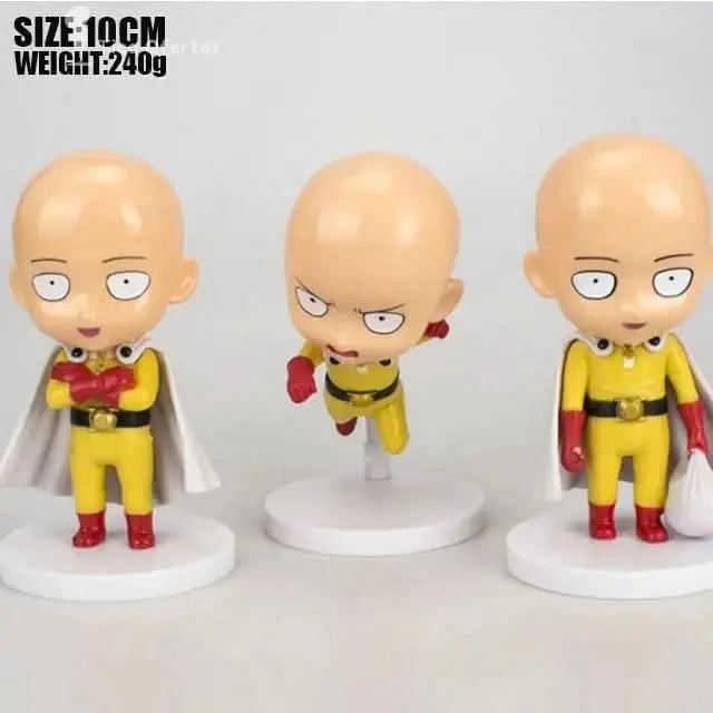 Light Gray Set de 2 Figuras Anime One Punch Man - Saitama y Genos (20CM, PVC) Tienda anime costa rica