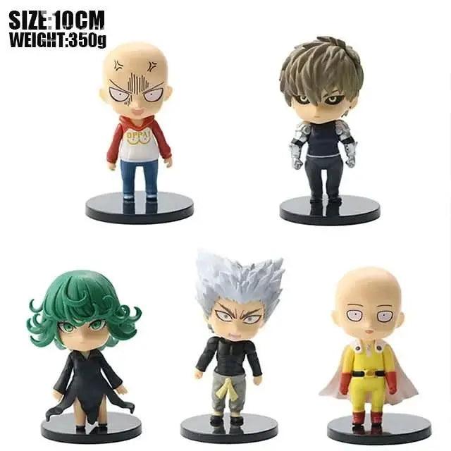 Light Gray Set de 2 Figuras Anime One Punch Man - Saitama y Genos (20CM, PVC) Tienda anime costa rica