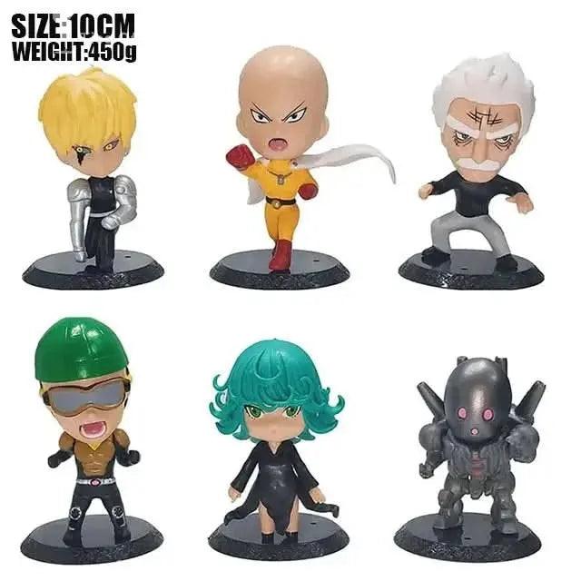 Dark Slate Gray Set de 2 Figuras Anime One Punch Man - Saitama y Genos (20CM, PVC) Tienda anime costa rica