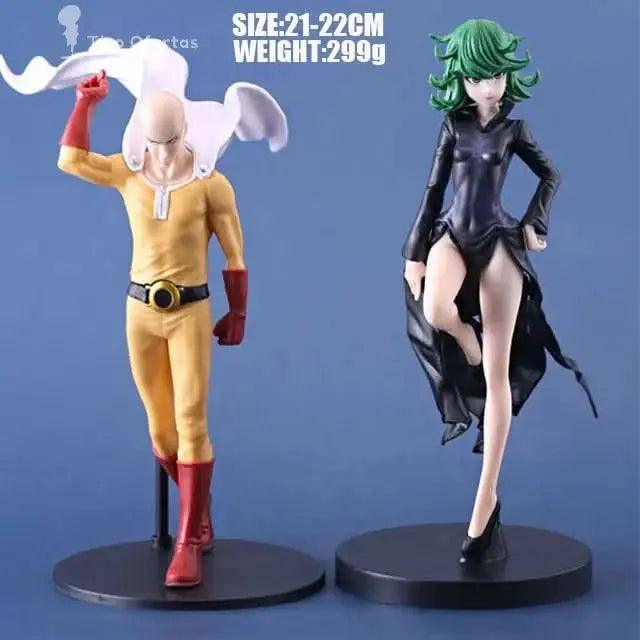 Slate Gray Set de 2 Figuras Anime One Punch Man - Saitama y Genos (20CM, PVC) Tienda anime costa rica
