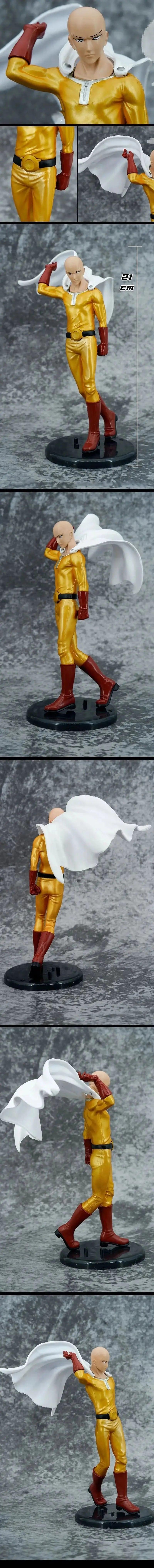 Dim Gray Set de 2 Figuras Anime One Punch Man - Saitama y Genos (20CM, PVC) Tienda anime costa rica