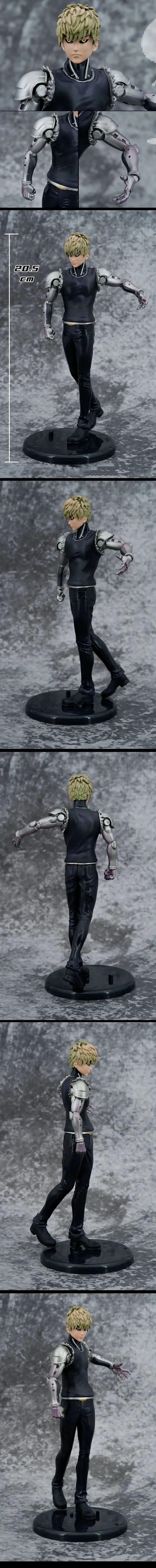 Slate Gray Set de 2 Figuras Anime One Punch Man - Saitama y Genos (20CM, PVC) Tienda anime costa rica