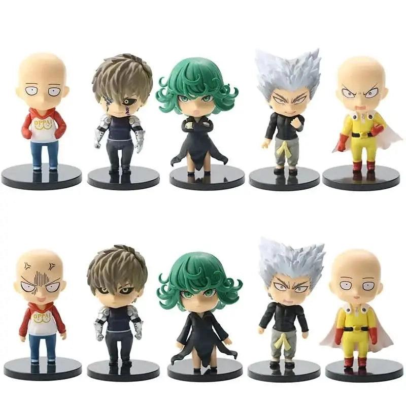 Light Gray Set de 2 Figuras Anime One Punch Man - Saitama y Genos (20CM, PVC) Tienda anime costa rica