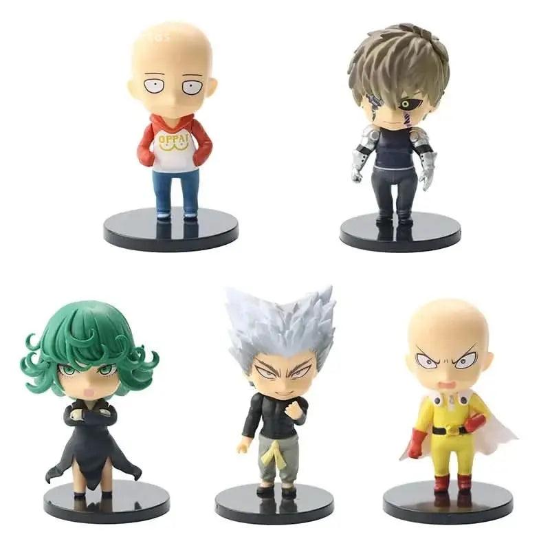 Light Gray Set de 2 Figuras Anime One Punch Man - Saitama y Genos (20CM, PVC) Tienda anime costa rica