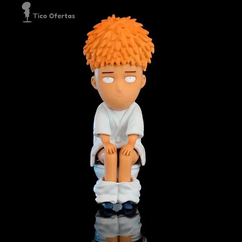 Dark Salmon Set de 2 Figuras Anime One Punch Man - Saitama y Genos (20CM, PVC) Tienda anime costa rica