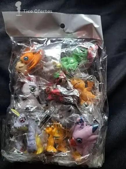 Set de 8 Figuras Digimon Adventure - Agumon, Tailmon, Gabumon y Más | ¡Colección de Juguetes Anime para Regalo! 🦊 - Tico Ofertas